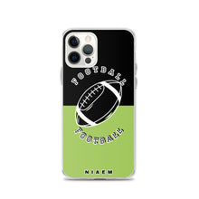 Load image into Gallery viewer, American Football iPhone Case (Black &amp; Green 3)