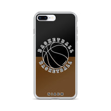 Load image into Gallery viewer, Basketball iPhone Case (Black &amp; Brown)