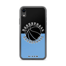 Load image into Gallery viewer, Basketball iPhone Case (Black &amp; Blue 1)