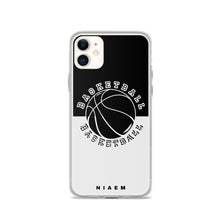 Load image into Gallery viewer, Basketball iPhone Case (Black &amp; Grey 3)