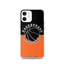 Load image into Gallery viewer, Basketball iPhone Case (Black &amp; Orange)