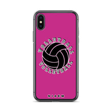 Load image into Gallery viewer, Volleyball iPhone Case (Pink)