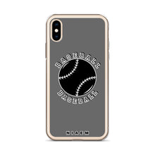 Load image into Gallery viewer, Baseball iPhone Case (Grey)