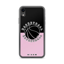 Load image into Gallery viewer, Basketball iPhone Case (Black &amp; Pink 4)