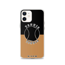Load image into Gallery viewer, Tennis iPhone Case (Black &amp; Nude)