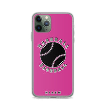 Load image into Gallery viewer, Baseball iPhone Case (Pink 5)