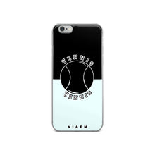 Load image into Gallery viewer, Tennis iPhone Case (Black &amp; Blue 5)
