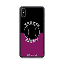 Load image into Gallery viewer, Tennis iPhone Case (Black &amp; Pink 6)