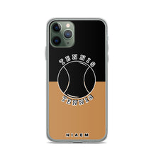 Load image into Gallery viewer, Tennis iPhone Case (Black &amp; Nude)