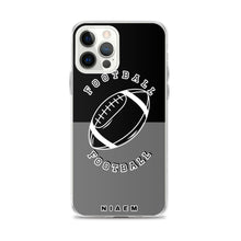 Load image into Gallery viewer, American Football iPhone Case (Black &amp; Grey)