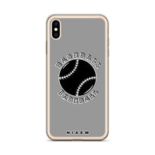 Load image into Gallery viewer, Baseball iPhone Case (Grey 1)