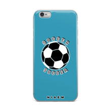 Load image into Gallery viewer, Soccer iPhone Case (Blue)