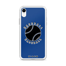 Load image into Gallery viewer, Baseball iPhone Case (Blue 2)