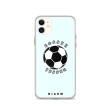 Load image into Gallery viewer, Soccer iPhone Case (Blue 5)