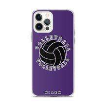 Load image into Gallery viewer, Volleyball iPhone Case (Purple)
