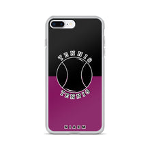 Load image into Gallery viewer, Tennis iPhone Case (Black &amp; Pink 6)