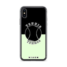 Load image into Gallery viewer, Tennis iPhone Case (Black &amp; Green 2)