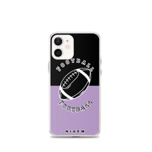 Load image into Gallery viewer, American Football iPhone Case (Black &amp; Purple 2)