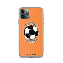 Load image into Gallery viewer, Soccer iPhone Case (Orange 1)