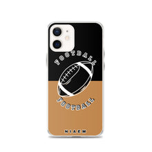 Load image into Gallery viewer, American Football iPhone Case (Black &amp; Nude)