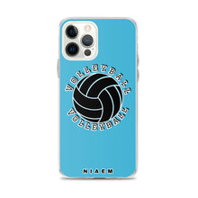 Load image into Gallery viewer, Blue volleyball iPhone 12 Pro Max phone cases