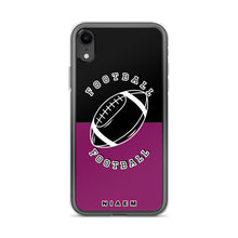Load image into Gallery viewer, American Football iPhone Case (Black &amp; Pink 6)