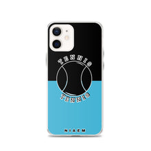 Load image into Gallery viewer, Tennis iPhone Case (Black &amp; Blue 7)