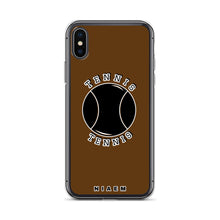Load image into Gallery viewer, Tennis iPhone Case (Brown)