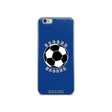 Load image into Gallery viewer, Soccer iPhone Case (Blue 2)