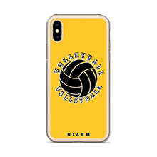 Load image into Gallery viewer, Volleyball iPhone Case (Yellow)