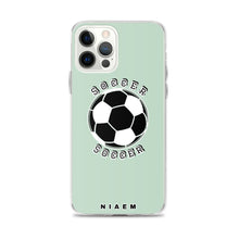 Load image into Gallery viewer, Soccer iPhone Case (Green 5)