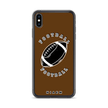 Load image into Gallery viewer, American Football iPhone Case (Brown)