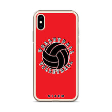 Load image into Gallery viewer, Volleyball iPhone Case (Red 1)