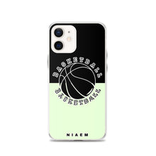 Load image into Gallery viewer, Basketball iPhone Case (Black &amp; Green 2)