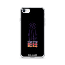 Load image into Gallery viewer, Purple Big Dog iPhone Case