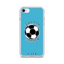 Load image into Gallery viewer, Soccer iPhone Case (Blue 7)