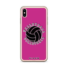 Load image into Gallery viewer, Volleyball iPhone Case (Pink)