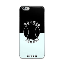 Load image into Gallery viewer, Tennis iPhone Case (Black &amp; Blue 5)