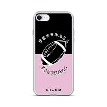 Load image into Gallery viewer, American Football iPhone Case (Black &amp; Pink 4)