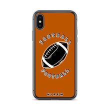 Load image into Gallery viewer, American Football iPhone Case (Brown 1)