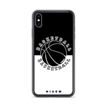 Load image into Gallery viewer, Basketball iPhone Case (Black &amp; White)