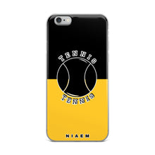 Load image into Gallery viewer, Tennis iPhone Case (Black &amp; Yellow)