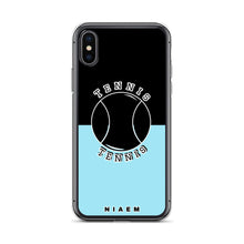 Load image into Gallery viewer, Tennis iPhone Case (Black &amp; Blue 6)