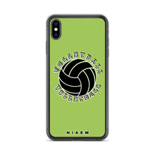 Load image into Gallery viewer, Volleyball iPhone Case (Green 3)