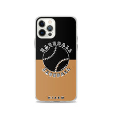 Load image into Gallery viewer, Baseball iPhone Case (Black &amp; Nude)