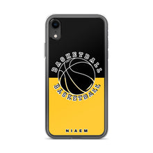 Load image into Gallery viewer, Basketball iPhone Case (Black &amp; Yellow)