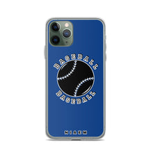 Load image into Gallery viewer, Baseball iPhone Case (Blue 2)