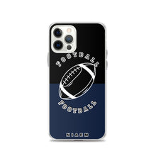 Load image into Gallery viewer, American Football iPhone Case (Black &amp; Navy)