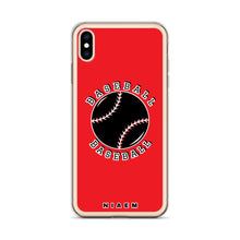 Load image into Gallery viewer, Baseball iPhone Case (Red 1)