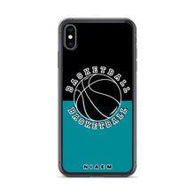 Load image into Gallery viewer, Basketball iPhone Case (Black &amp; Blue 3)